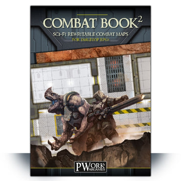 RPG Pwark: Combat Book 2: Sci-Fi Rewritable Combat Maps for Tabletop RPGs