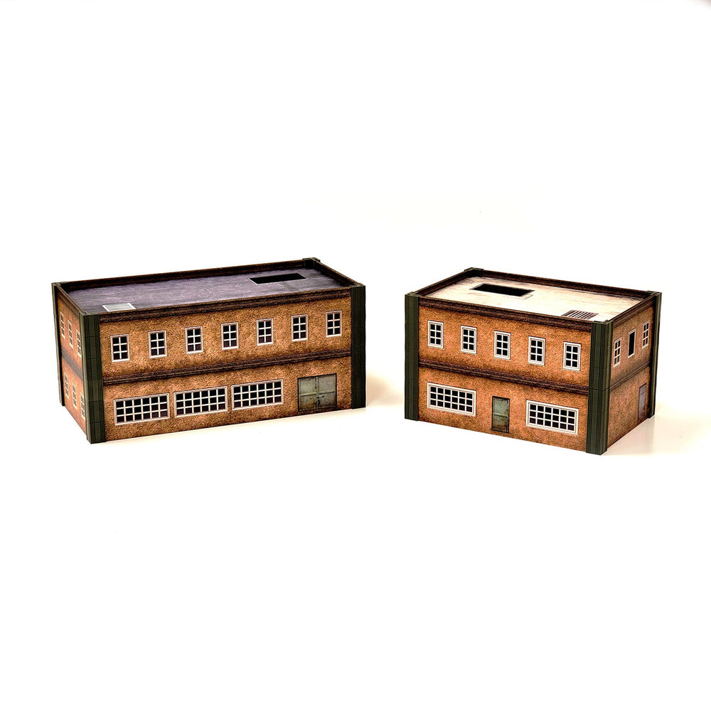 Terrain Monster Scenery: Metropolis - Small and Medium Rectangle Concrete Buildings