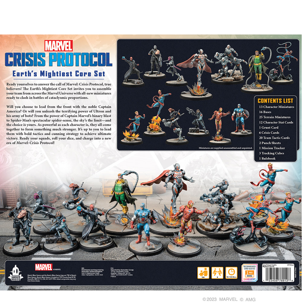 Marvel Crisis Protocol:  Core 2 - Earth's Mightiest Core Set