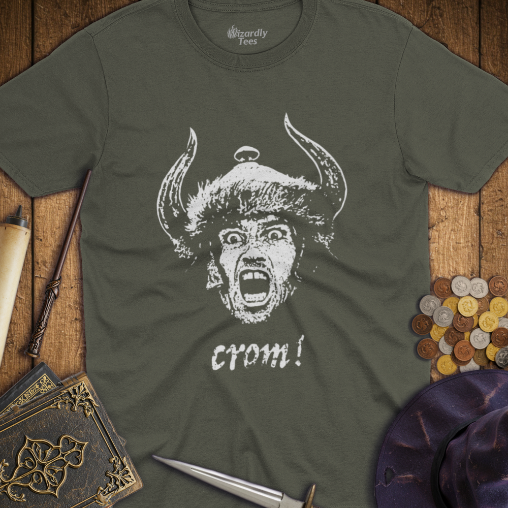 T-Shirt Wizardly: Crom- Conan The Barbarian