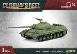 Clash of Steel: Soviet - T-10 Heavy Company (x3 Plastic)