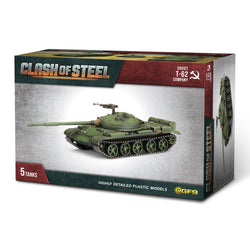 Clash of Steel: Soviet - T-62 Company (x5 Plastic)