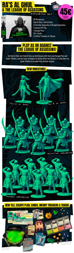 Batman: Escape From Arkham Asylum: Ra's Al Ghul & the League of Assassins