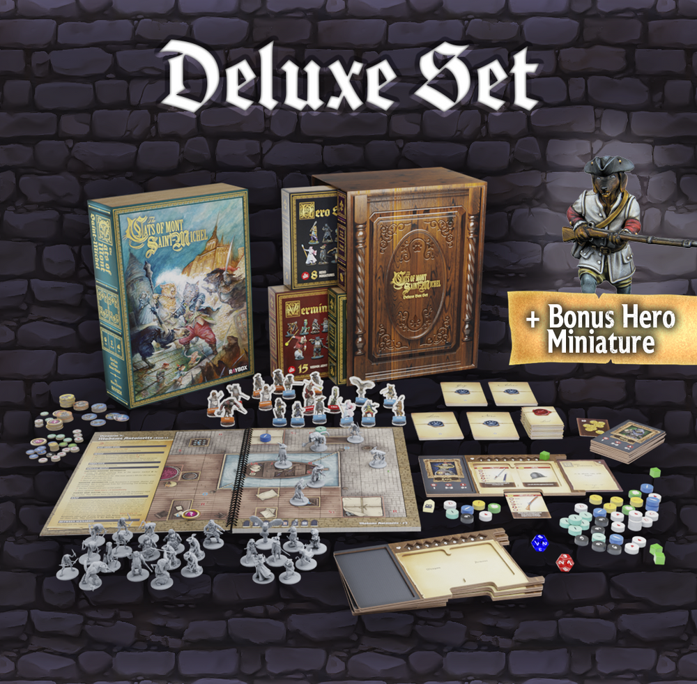 The Cats Of Mont Saint-Michel: Deluxe Set