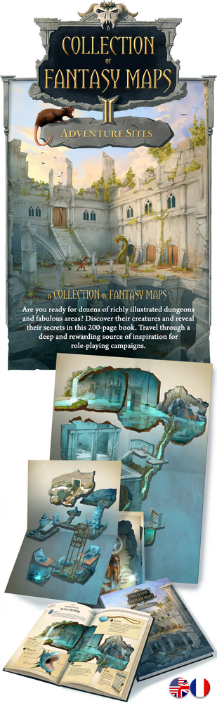 A Collection Of Fantasy Maps II: Adventure Sites