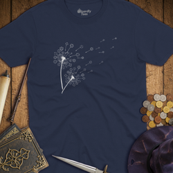 T-Shirt Wizardly: Dandelion D&D Dice