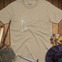 T-Shirt Wizardly: Dandelion D&D Dice
