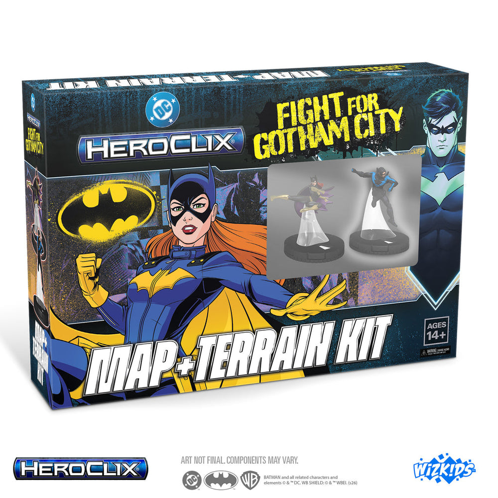 HeroClix DC: Fight for Gotham City: Map and Terrain Kit