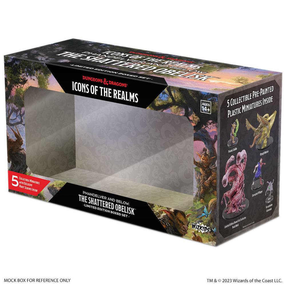Mini Dungeons & Dragons Icons of the Realms: 29 Phandelver and Below: The Shattered Obelisk Limited Edition Boxed Set