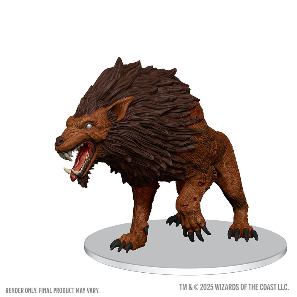 Mini Dungeons & Dragons Icons Of The Realms: Dire Worg