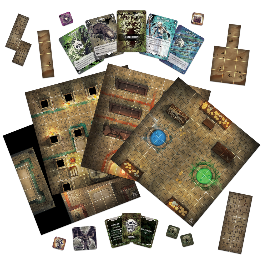 Dungeons & Dragons Onslaught: Tomb of Horrors - Maps & Monsters Expansion