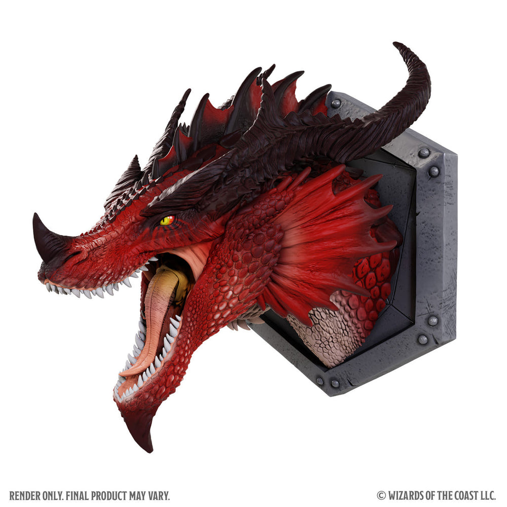 Dungeons & Dragons Replicas of the Realms: Red Dragon 12" Trophy Plaque (+Freight)