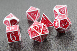 Dice Forged: Poly 7 set Metal Deco