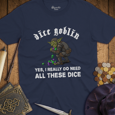 T-Shirt Wizardly: Dice Goblin