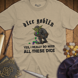 T-Shirt Wizardly: Dice Goblin