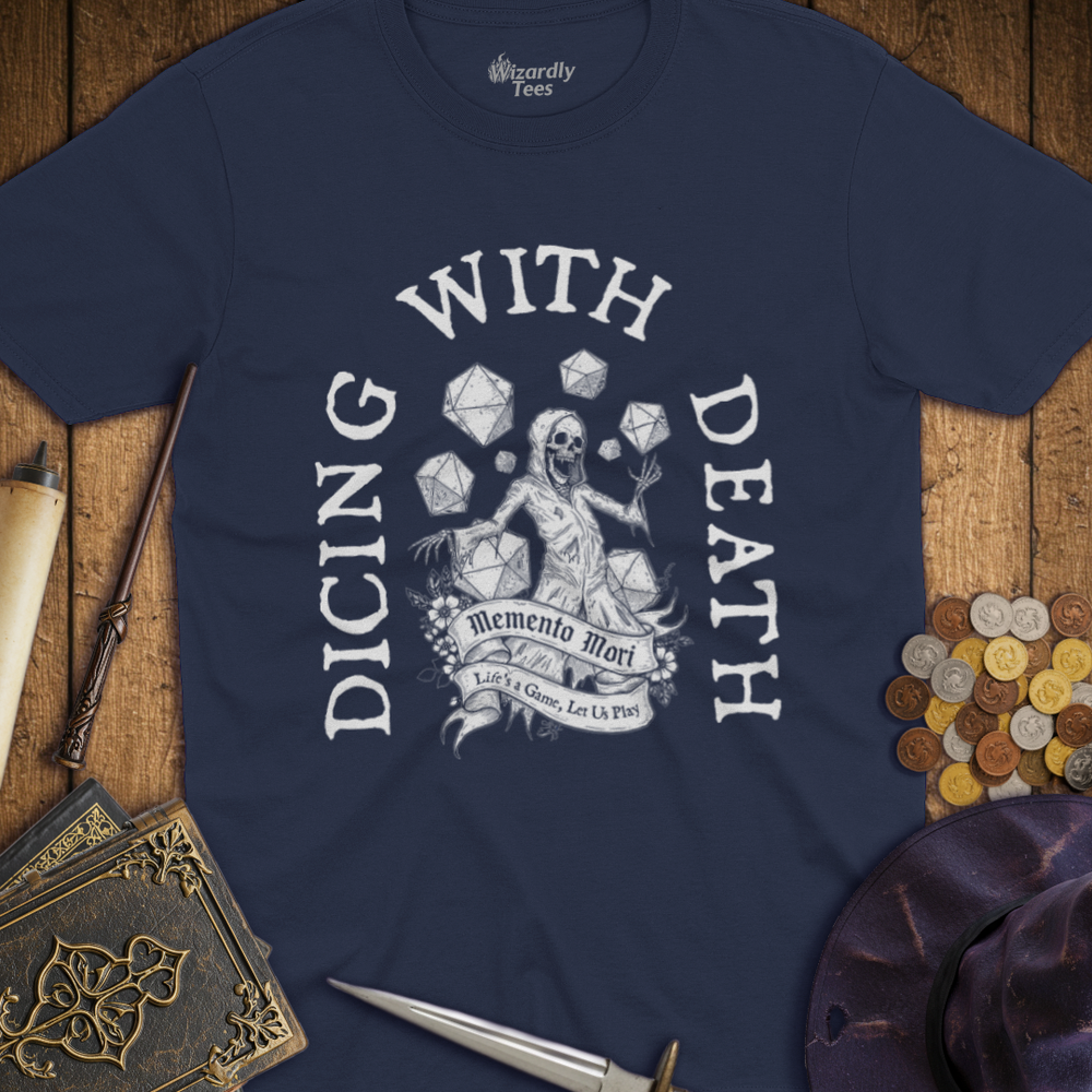 T-Shirt Wizardly: Dicing With Death