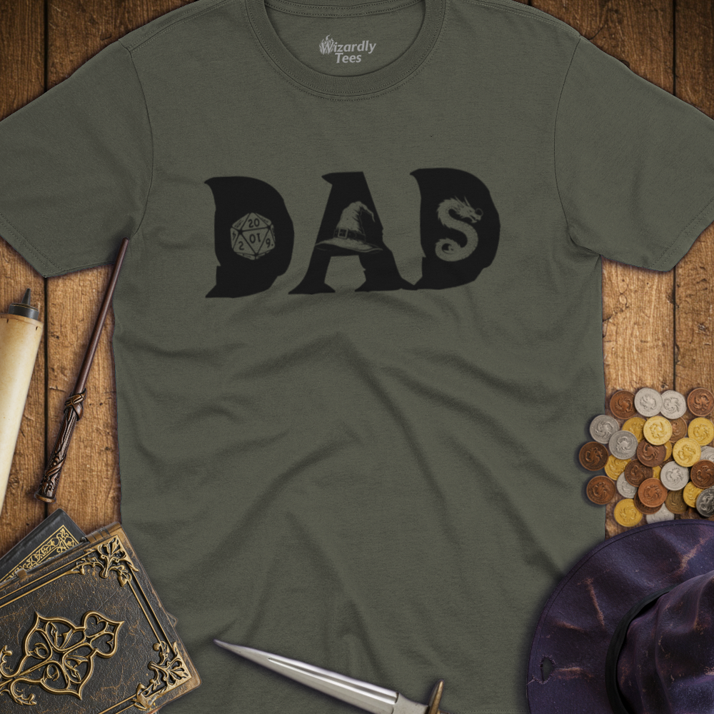 T-Shirt Wizardly: D&D Dad
