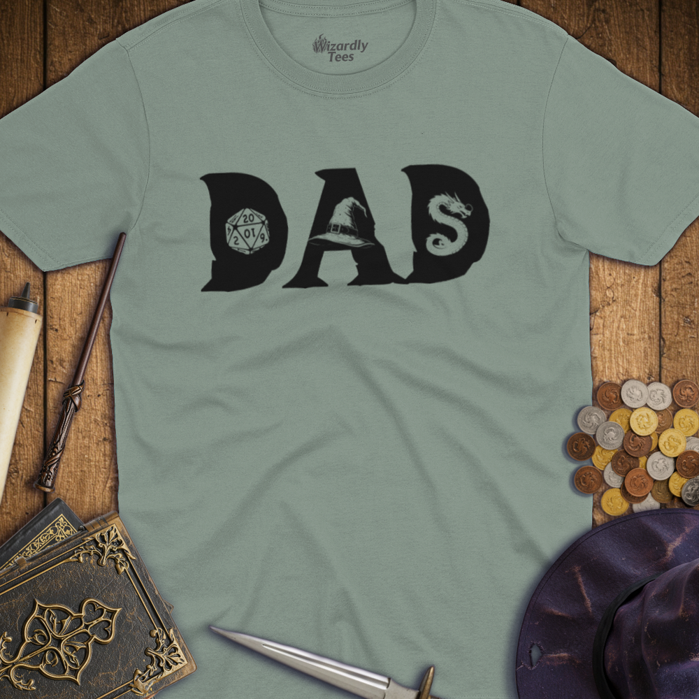 T-Shirt Wizardly: D&D Dad