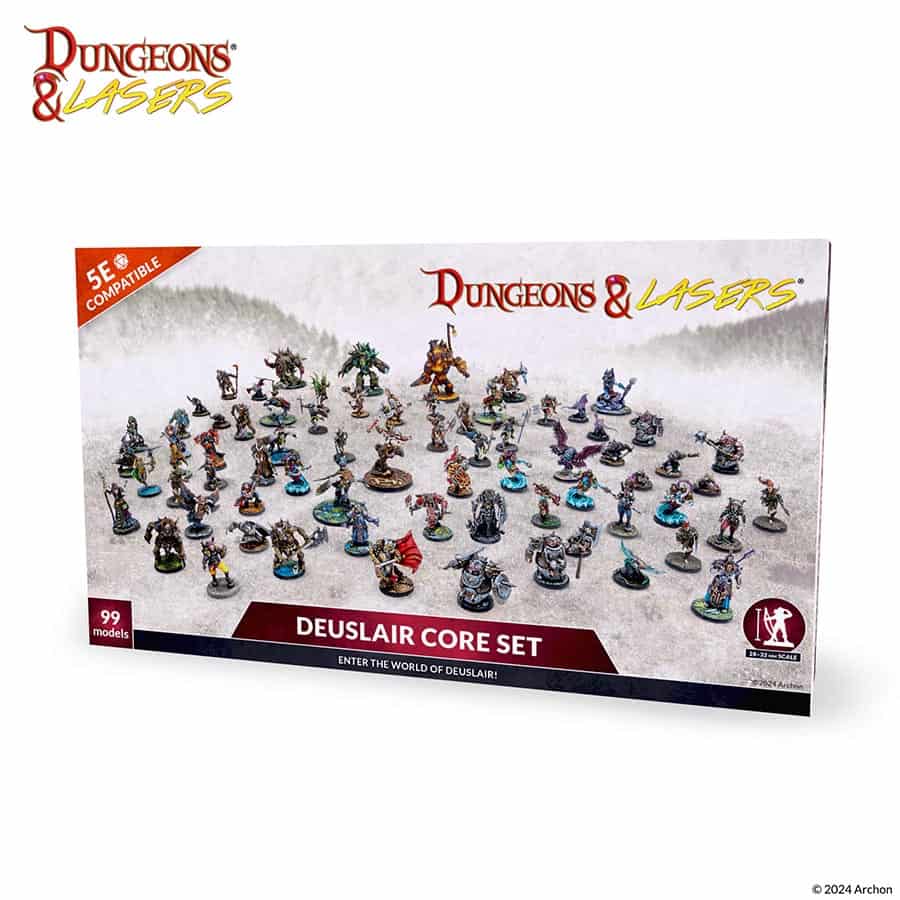 Dungeons & Lasers Terrain Deuslair:  Core Set