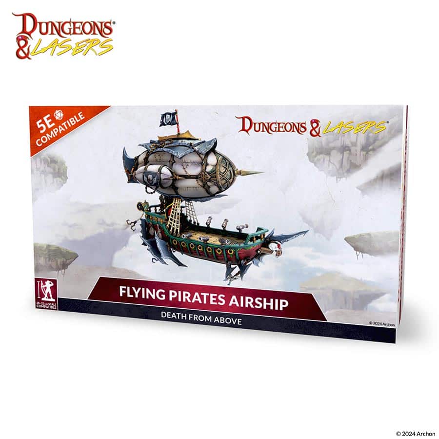 Dungeons & Lasers Deuslair: Flying Pirates Airship