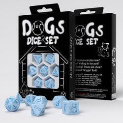 Dice Q-workshop Poly 7 Set: Dogs