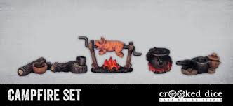Mini Crooked Fantasy: Campfire Set (5)