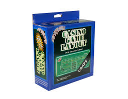 Casino Worldwise: Felt Craps Layout 36"x72"