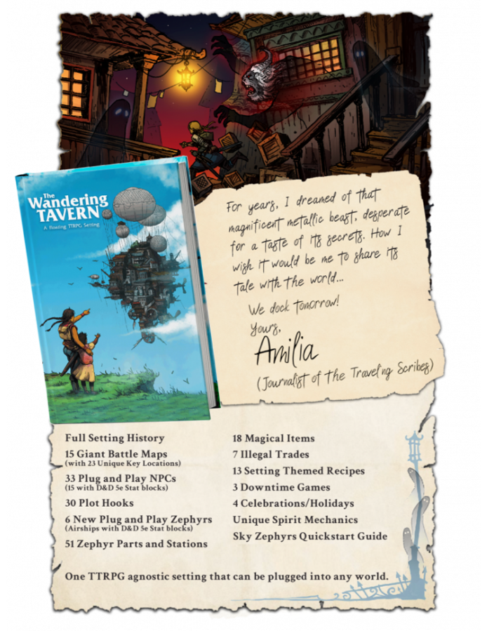 The Wandering Tavern RPG: Setting Book