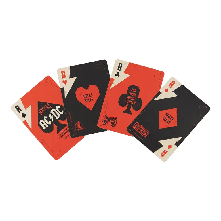 Cards Bicycle: AC/DC