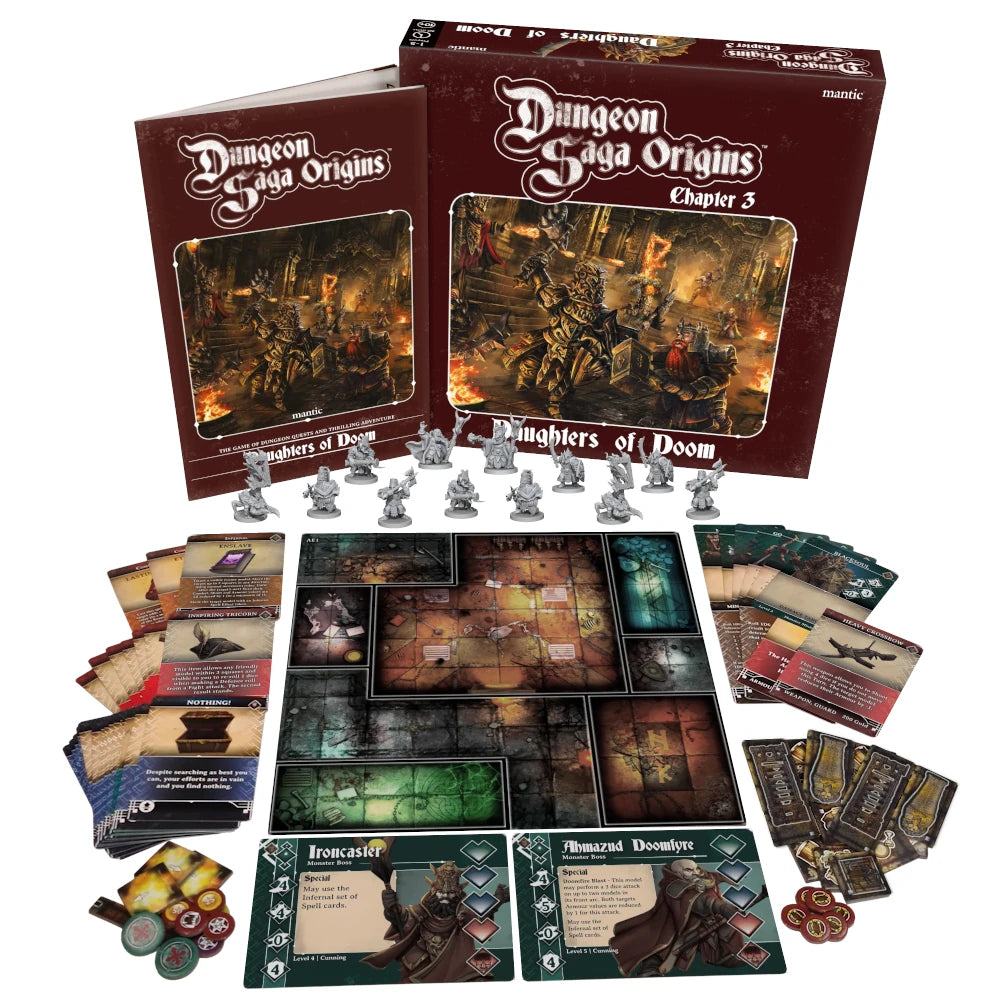 Dungeon Saga Origins: 03 Daughters of Doom