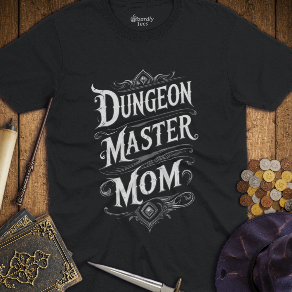 T-Shirt Wizardly: Dungeon Master Mom