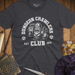 T-Shirt Wizardly: Dungeon Crawlers Club