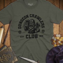 T-Shirt Wizardly: Dungeon Crawlers Club