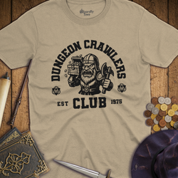 T-Shirt Wizardly: Dungeon Crawlers Club