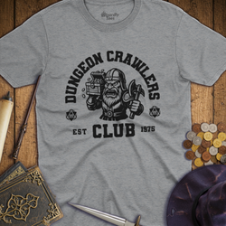 T-Shirt Wizardly: Dungeon Crawlers Club
