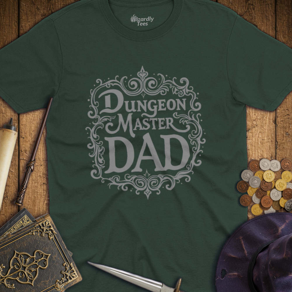 T-Shirt Wizardly: Dungeon Master Dad