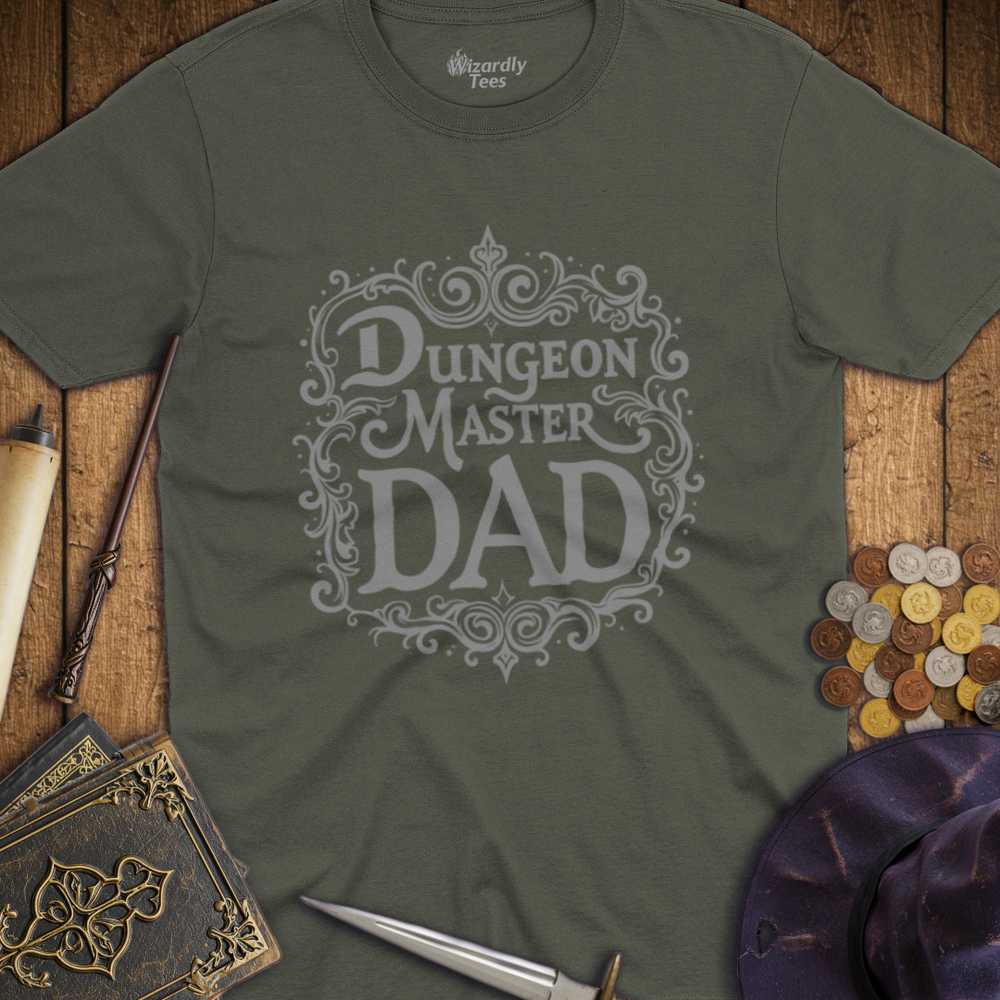 T-Shirt Wizardly: Dungeon Master Dad