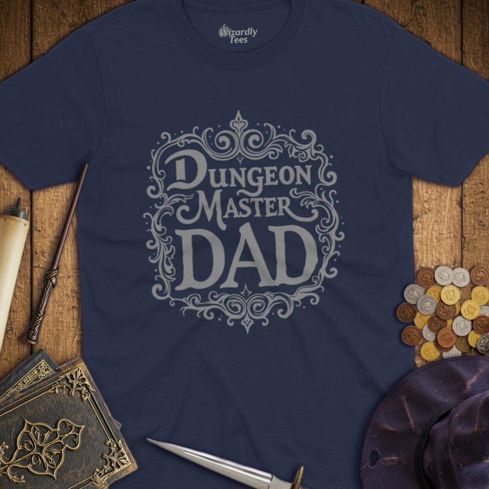 T-Shirt Wizardly: Dungeon Master Dad