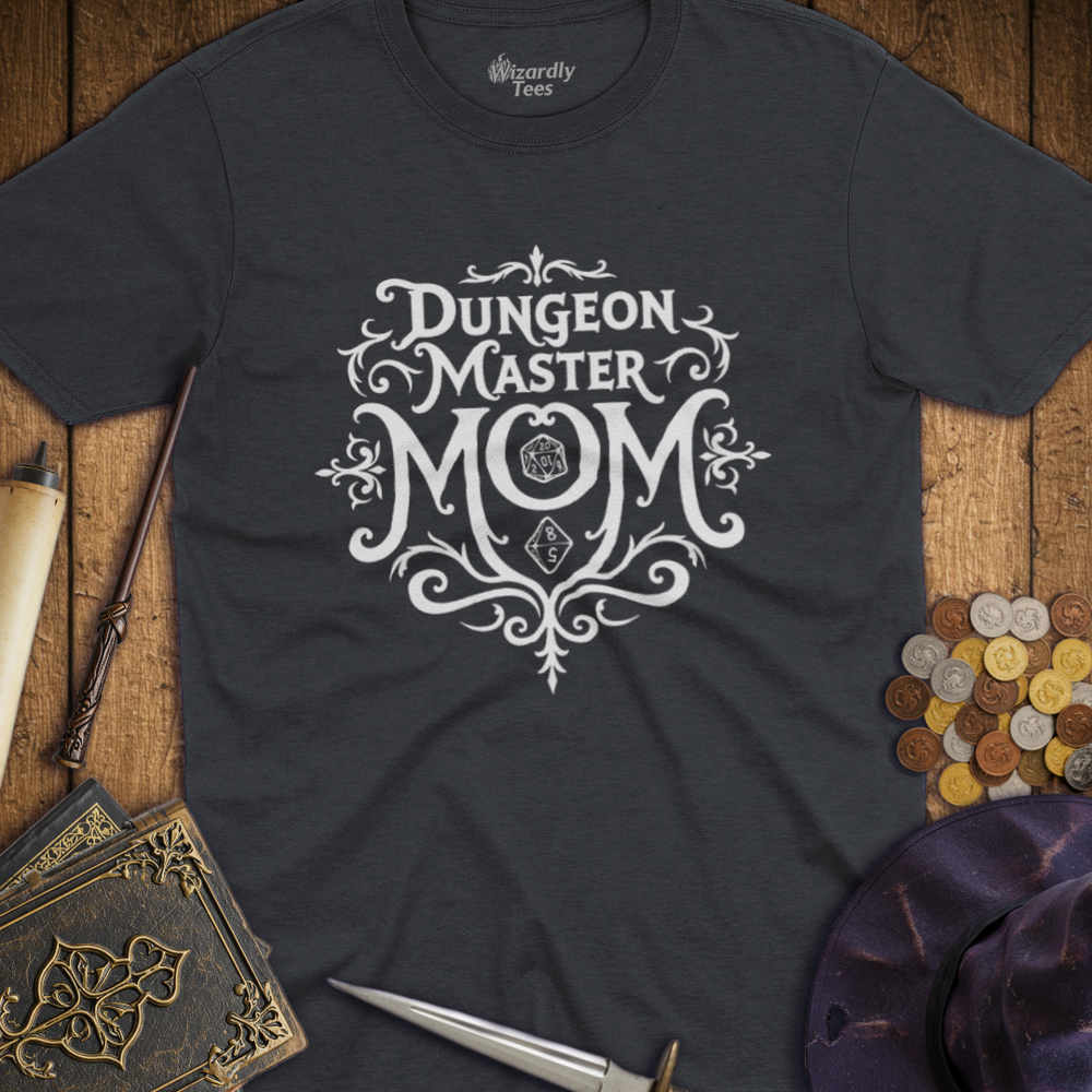 T-Shirt Wizardly: Dungeon Master Mom