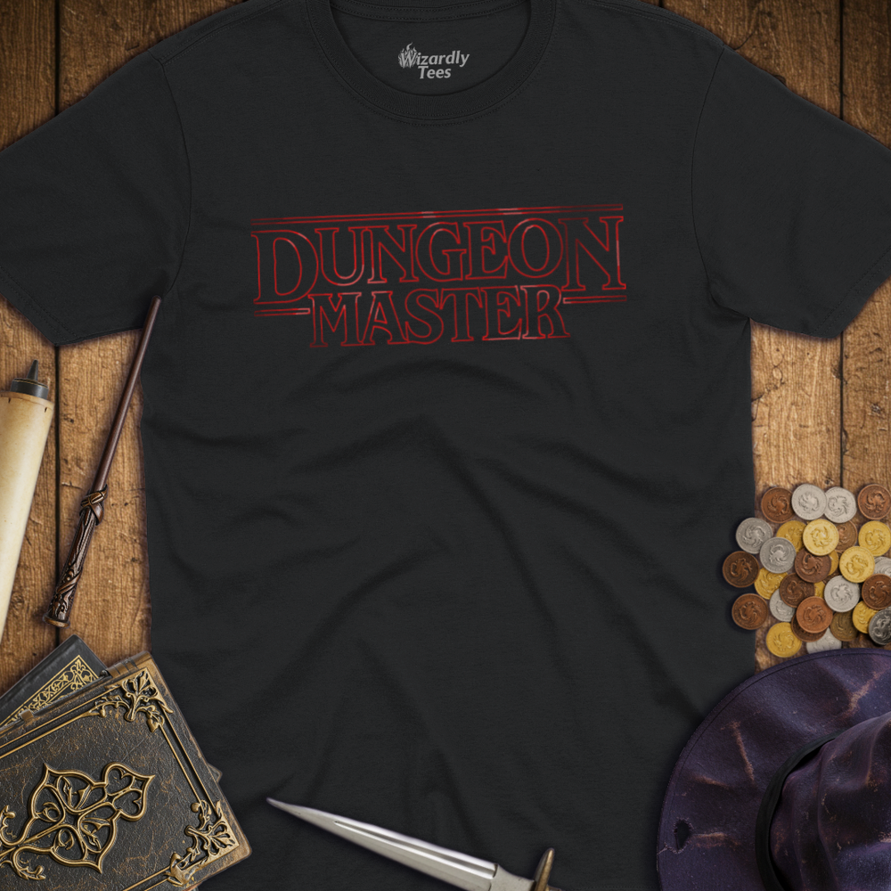 T-Shirt Wizardly: Dungeon Master Stranger Things Style