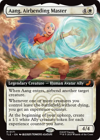 Aang, Airbending Master (Extended Art) [Avatar: The Last Airbender: Eternal-Legal]