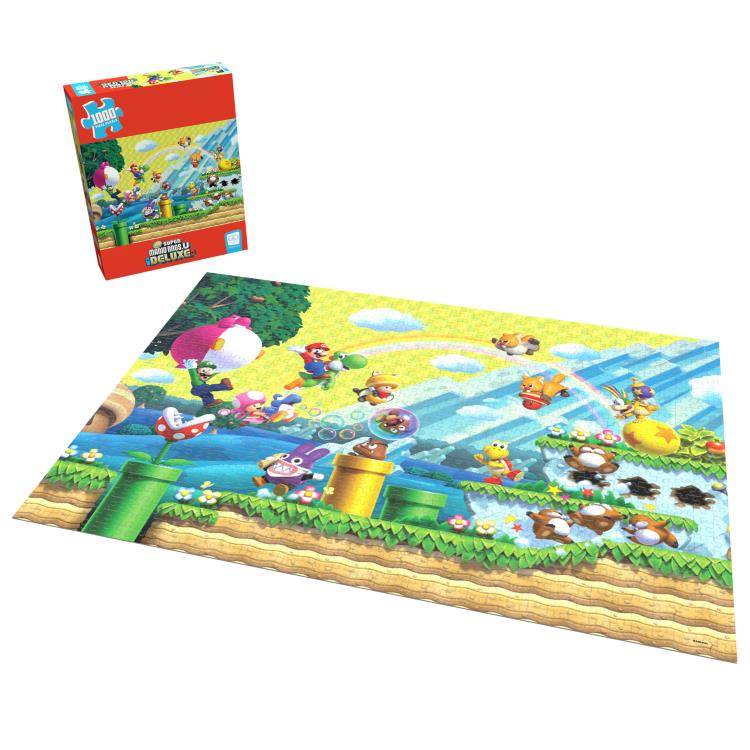 Puzzle USAopoly: 1000 piece Super Mario - Chaos and Fun