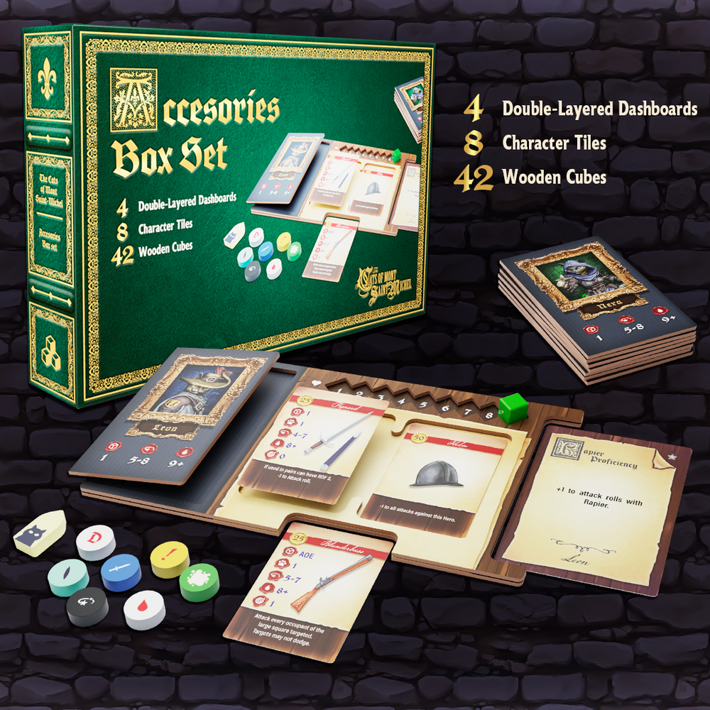 The Cats Of Mont Saint-Michel: Deluxe Set