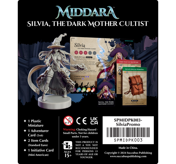 Middara: Unintentional Malum: Silvia, The Dark Mother Cultist