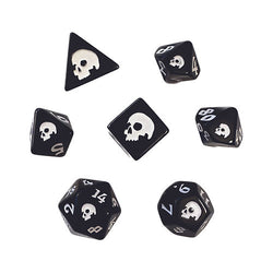 Dice Black Oak: Poly 7 Set