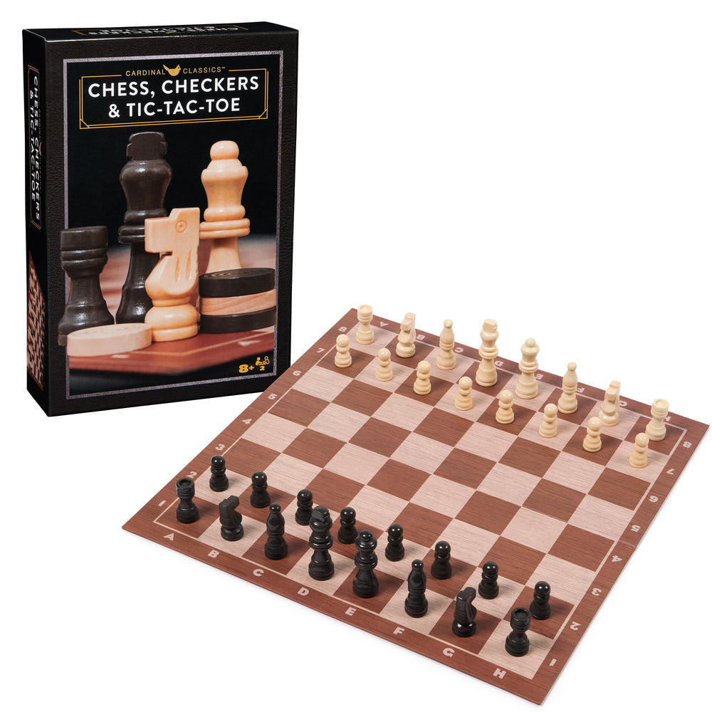 Chess, Checkers, & Tic Tac Toe Refresh (Cardinal)