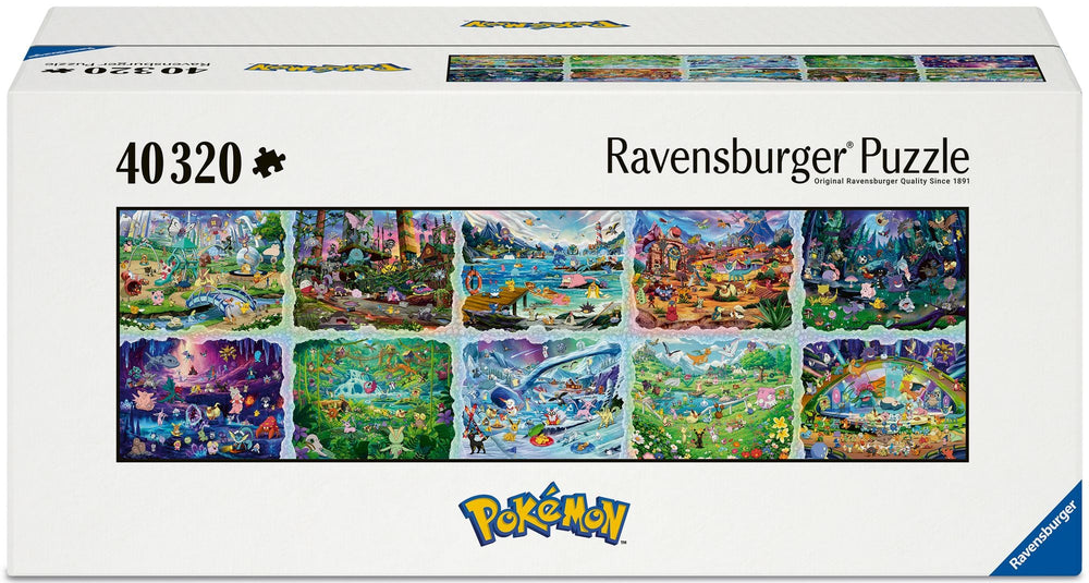 Puzzle Ravensburger: 40,000 Piece Pokemon Puzzle