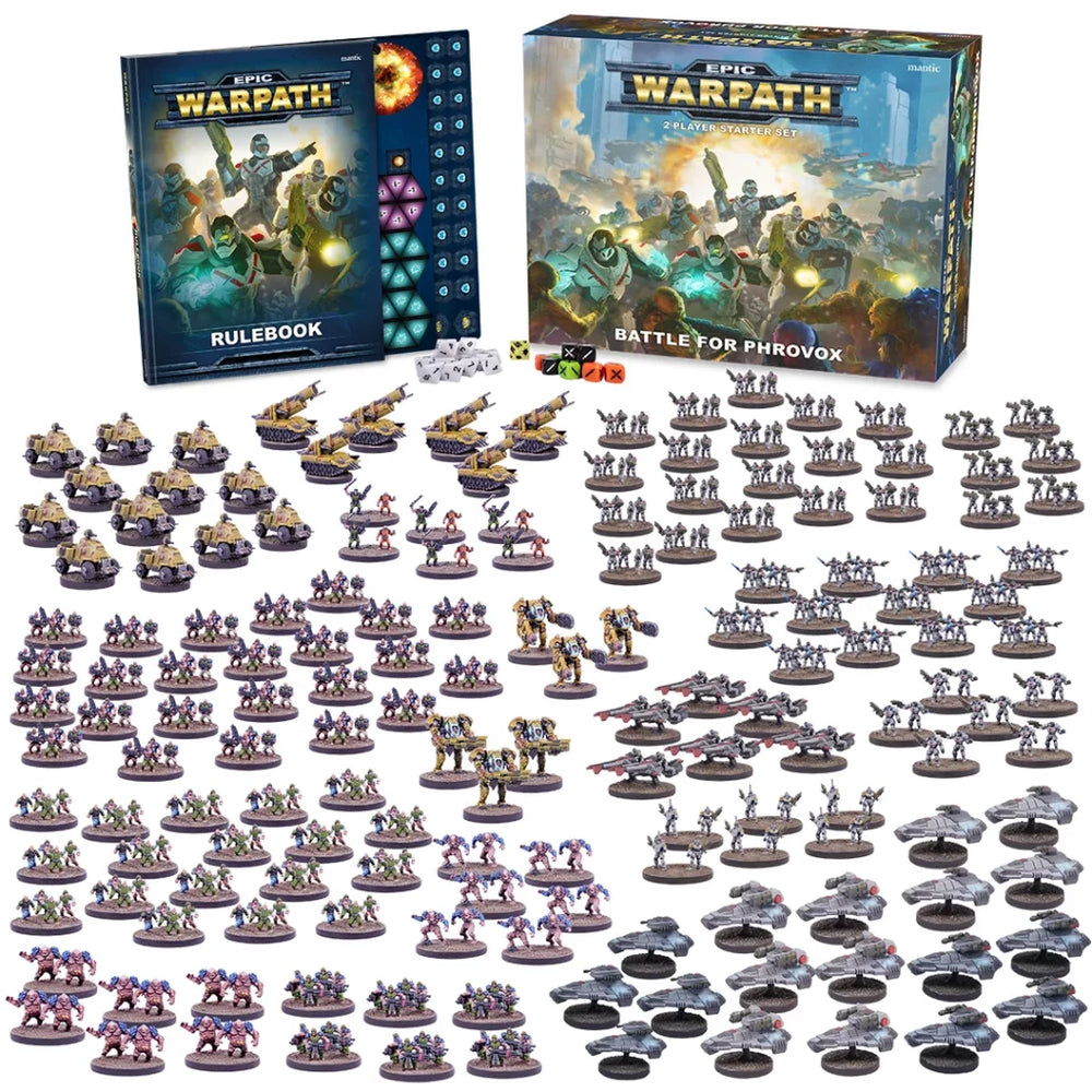 Epic Warpath:  Battle for Phrovox - 2 Player Starter Set