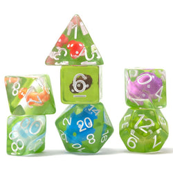 Dice Sirius: Poly 7 Set Mushroom