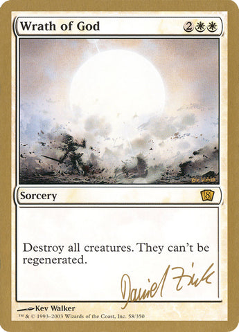 Wrath of God (Daniel Zink) [World Championship Decks 2003]